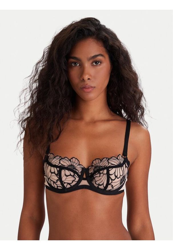 Chantelle Biustonosz balkonetka Lush C22OM5 Beżowy. Kolor: beżowy. Materiał: syntetyk