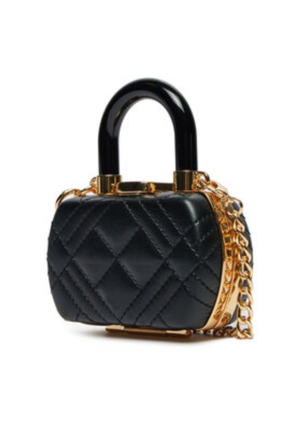 Love Moschino - LOVE MOSCHINO Torebka JC4056PP1MLA0000 Czarny. Kolor: czarny. Materiał: skórzane