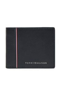 TOMMY HILFIGER - Portfel męski Tommy Hilfiger. Kolor: niebieski