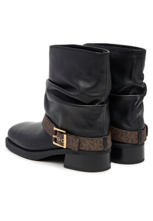 MICHAEL Michael Kors Botki Colby 40F5COFE6L Czarny. Kolor: czarny. Materiał: skóra