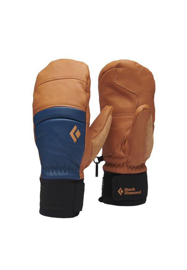 Łapawice męskie Black Diamond Spark Mitts. Kolor: brązowy. Sezon: zima. Sport: narciarstwo
