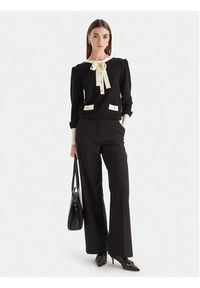 Luisa Spagnoli Sweter Maluma 100211 Czarny Regular Fit. Kolor: czarny. Materiał: wełna