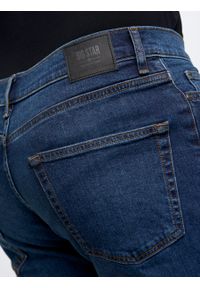 Big-Star - Spodnie jeans męskie dopasowane Rodrigo 450. Okazja: na co dzień. Kolor: niebieski. Styl: casual, sportowy #4
