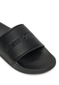 Armani Exchange Klapki XUP017 XV795 00002 Czarny. Kolor: czarny. Materiał: skóra #4