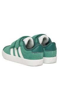 Adidas - adidas Sneakersy VL Court 3.0 Shoes JP7877 Turkusowy. Kolor: turkusowy. Materiał: zamsz, skóra #4