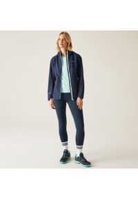 Kurtka damska przeciwdeszczowa Regatta Hamara IV granatowy M. Kolor: niebieski. Sport: turystyka piesza #1