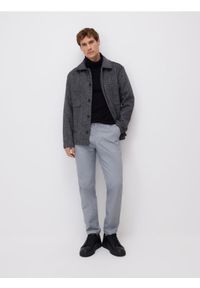 Reserved - Bawełniane spodnie chino slim - inny. Materiał: bawełna