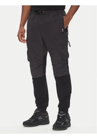 Parajumpers Joggery Osage 25SMPMPARE04 Czarny Regular Fit. Kolor: czarny. Materiał: syntetyk