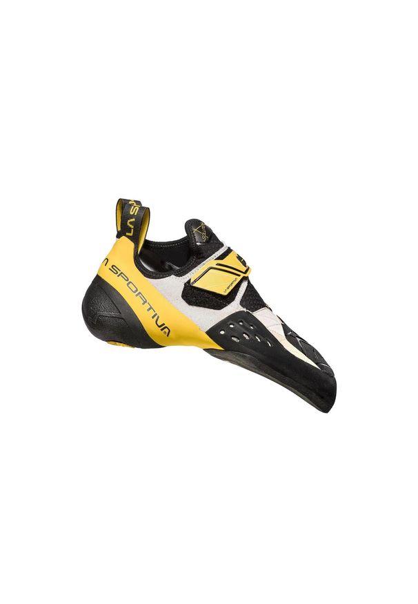 LA SPORTIVA - Buty wspinaczkowe La Sportiva Solution. Kolor: szary, biały, czarny, wielokolorowy, żółty. Sport: wspinaczka