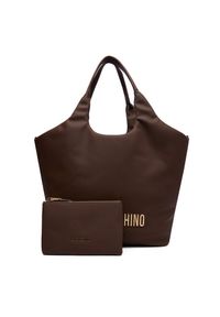 Love Moschino - Torebka LOVE MOSCHINO. Kolor: brązowy