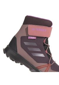 Adidas - Buty adidas Terrex Snow Cf Rain.Rdy Jr IF7497 fioletowe. Kolor: fioletowy. Materiał: guma. Technologia: Primaloft. Sezon: zima. Model: Adidas Terrex