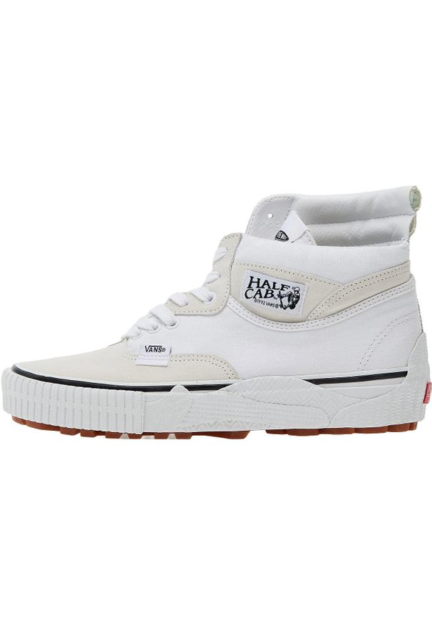 Buty sportowe Vans Cap Mash Hi Lx. Kolor: biały. Materiał: materiał