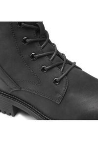 Clara Barson Trapery WS5600-09 Czarny. Kolor: czarny. Materiał: skóra #3