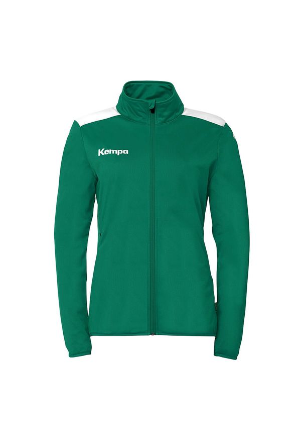 KEMPA - Damska bluza dresowa Kempa Emotion 27. Kolor: zielony, biały, wielokolorowy. Materiał: dresówka. Sport: piłka ręczna