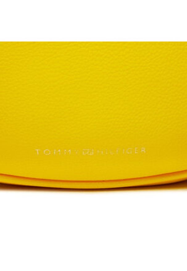 TOMMY HILFIGER - Tommy Hilfiger Torebka AW0AW14885 Żółty. Kolor: żółty. Materiał: skórzane