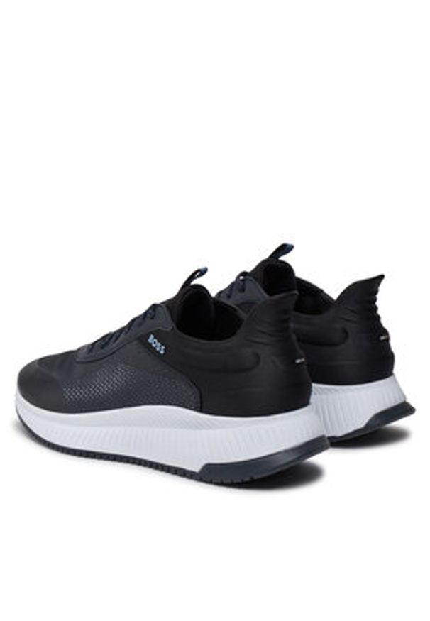 BOSS Sneakersy TTNM EVO 50536488 Granatowy. Kolor: niebieski. Materiał: materiał