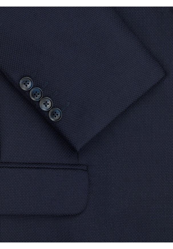 Pako Lorente - PAKO LORENTE - Wełniana marynarka w kolorze granatowym. Kolor: niebieski. Materiał: wełna