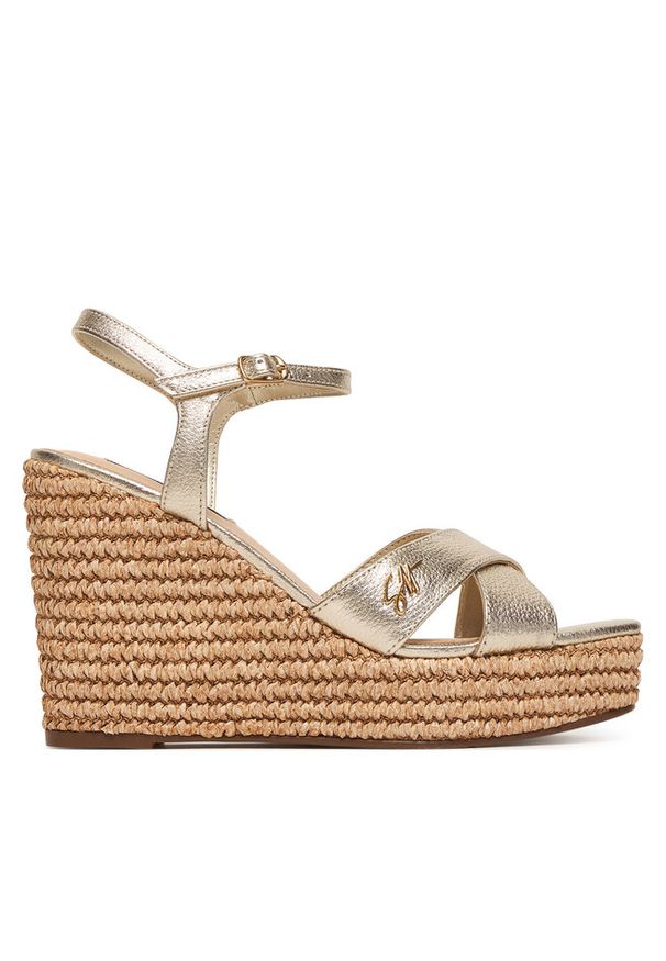 Espadryle Steve Madden. Kolor: złoty