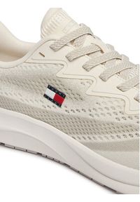 Tommy Jeans Sneakersy Runner Knitted EM0EM01713 Écru. Kolor: kremowy. Materiał: materiał #6