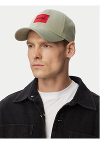Hugo - HUGO Czapka z daszkiem Men-X 50492745 Zielony jasny. Kolor: zielony. Materiał: bawełna #3