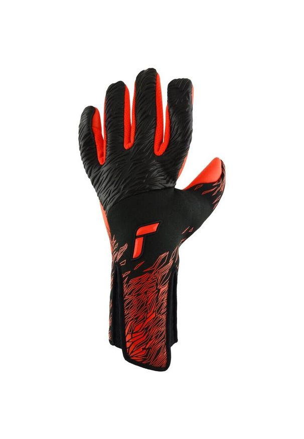 Rękawice bramkarskie Reusch Venomous Gold X. Kolor: czarny, czerwony, wielokolorowy. Sport: piłka nożna