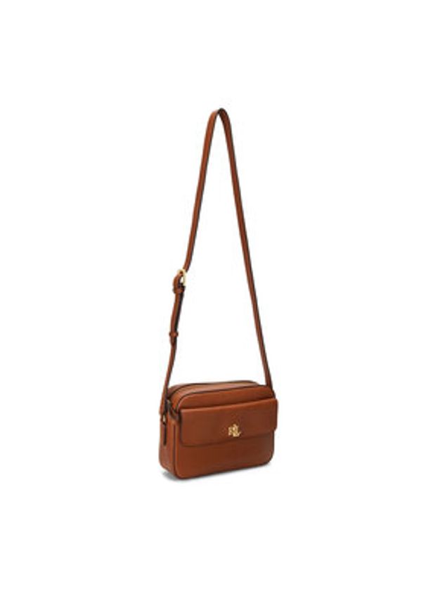 Lauren Ralph Lauren Torebka Marcy 431926645003 Brązowy. Kolor: brązowy. Materiał: skórzane