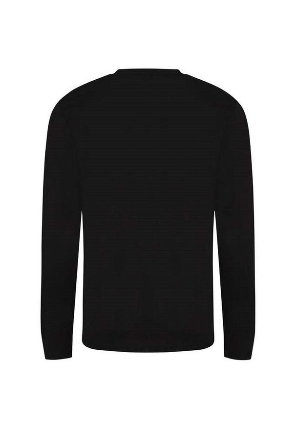 AWDIS - Koszulka Z Długim Rękawem Dla Dorosłych Unisex Triblend. Kolor: czarny. Długość rękawa: długi rękaw. Długość: długie