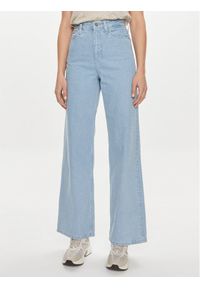 Calvin Klein Jeansy K20K206579 Niebieski Wide Leg. Kolor: niebieski