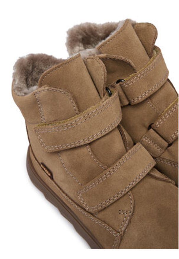 Froddo Śniegowce G2110151-8 D Beżowy. Kolor: beżowy. Materiał: skóra, zamsz