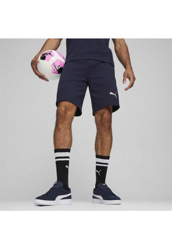 Szorty Puma TeamFinal. Kolor: niebieski. Sport: piłka nożna
