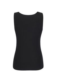 Chantelle Top Soft Stretch C26460 Czarny Regular Fit. Kolor: czarny. Materiał: syntetyk
