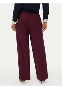 Vero Moda Spodnie dresowe Esme 10338748 Bordowy Regular Fit. Kolor: czerwony. Materiał: syntetyk #3