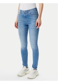 Tommy Jeans Jeansy Nora DW0DW20585 Niebieski Skinny Fit. Kolor: niebieski