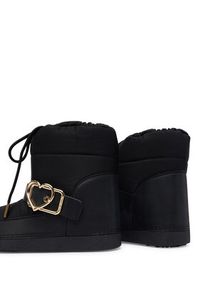 Love Moschino - LOVE MOSCHINO Śniegowce JA24432G0NISK00A Czarny. Kolor: czarny. Materiał: materiał #3