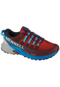 Buty do biegania męskie, Merrell Agility Peak 4. Kolor: czerwony, wielokolorowy