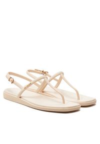 Crocs Sandały Miami Thong Sandal 209793 Beżowy. Kolor: beżowy #5