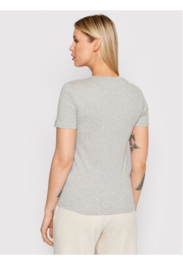 United Colors of Benetton - United Colors Of Benetton T-Shirt 3GA2E4230 Szary Regular Fit. Kolor: szary. Materiał: bawełna