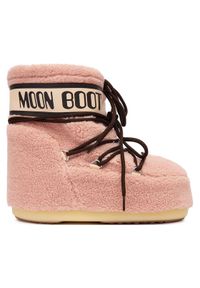 Moon Boot Śniegowce Mb Icon Fleece 80D1409700 Różowy. Kolor: różowy. Materiał: materiał