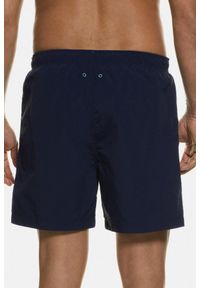 JAY-PI - Męskie Kąpielówki moda plażowa elastyczny pas do rozm. 8XL. Kolekcja: plus size. Kolor: niebieski. Materiał: poliester, poliamid, materiał