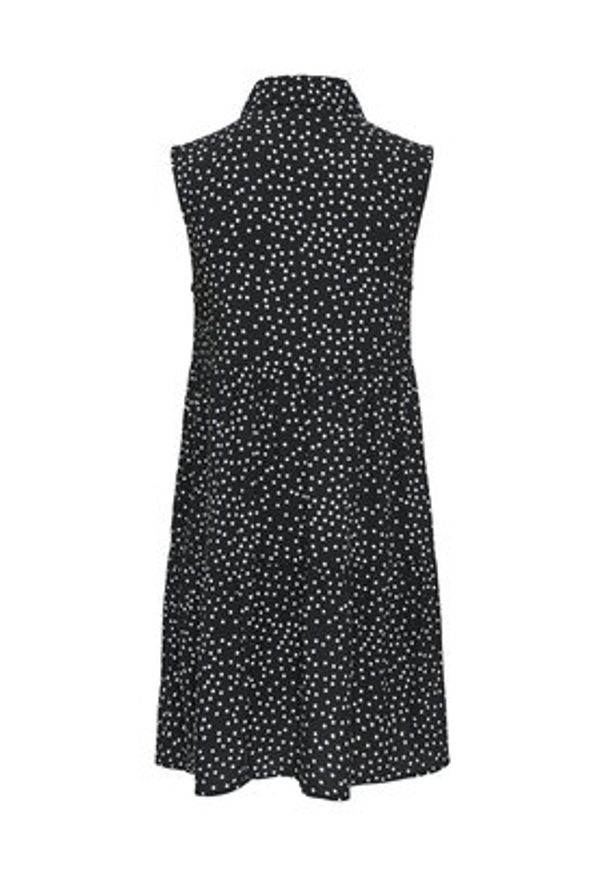 only - ONLY Sukienka koszulowa Thea 15369020 Czarny Regular Fit. Kolor: czarny. Materiał: wiskoza. Typ sukienki: koszulowe