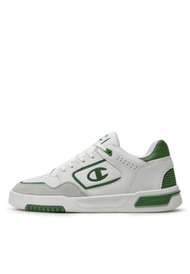 Champion Sneakersy Z80 Low Low Cut Shoe S22217-CHA-WW012 Biały. Kolor: biały. Materiał: skóra