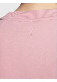 Guess Bluza W3RQ10 K9Z21 Różowy Relaxed Fit. Kolor: różowy. Materiał: bawełna, syntetyk #3