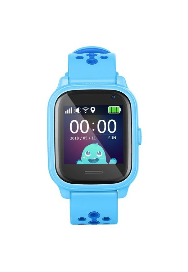 Smartomat Kidwatch 3, smartwatch (inteligentny zegarek), niebieski. Rodzaj zegarka: smartwatch. Kolor: niebieski