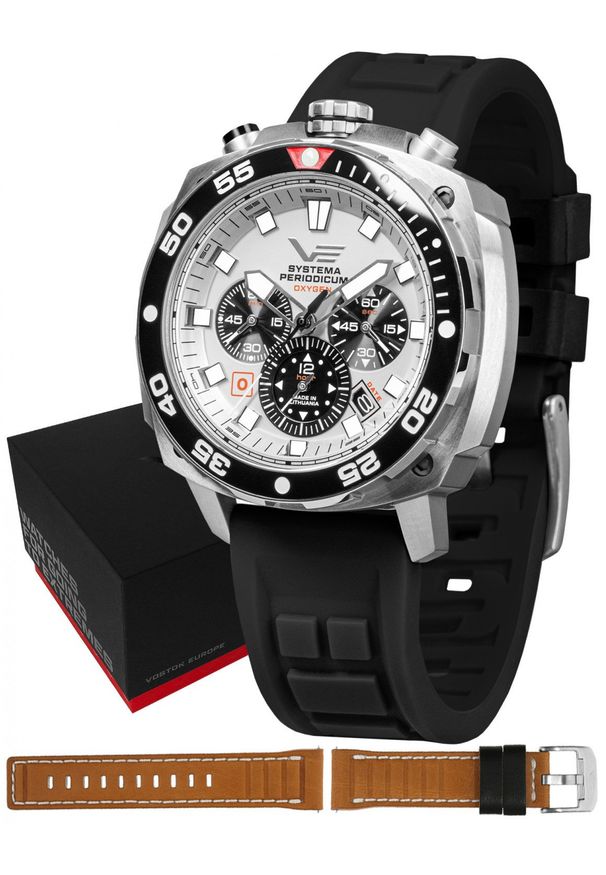 Zegarek męski Vostok Europe VK67-650A722SB czarny. Kolor: czarny