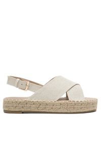 Jenny Fairy Espadryle WSS990-201EOB Beżowy. Kolor: beżowy. Materiał: materiał