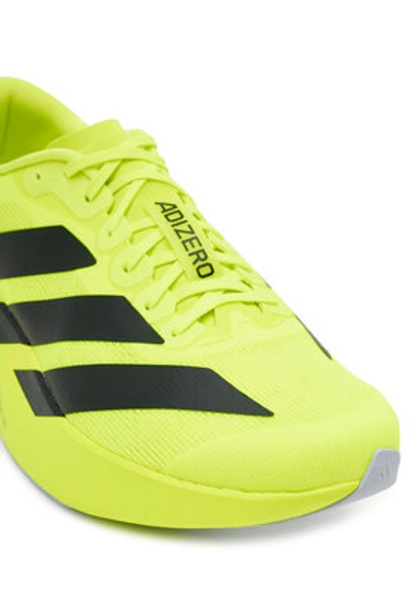 Adidas - adidas Buty do biegania adizero EVO SL JR3416 Zielony. Kolor: zielony. Materiał: materiał