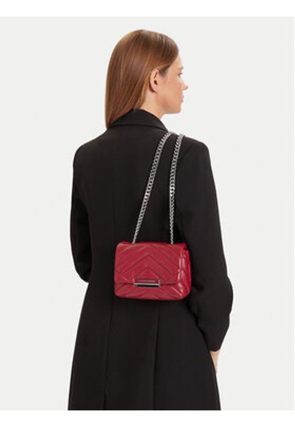 Armani Exchange Torebka 948587 4R742 U5081 Czerwony. Kolor: czerwony. Materiał: skórzane