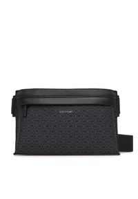 Calvin Klein Saszetka nerka Ck Must Waistbag Mono K50K513048 Czarny. Kolor: czarny. Materiał: skóra