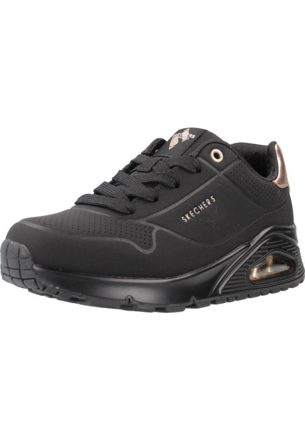 skechers - Tenisówki Skechers Model Uno Gen1 Kolor Czarny. Kolor: czarny. Materiał: tkanina, syntetyk