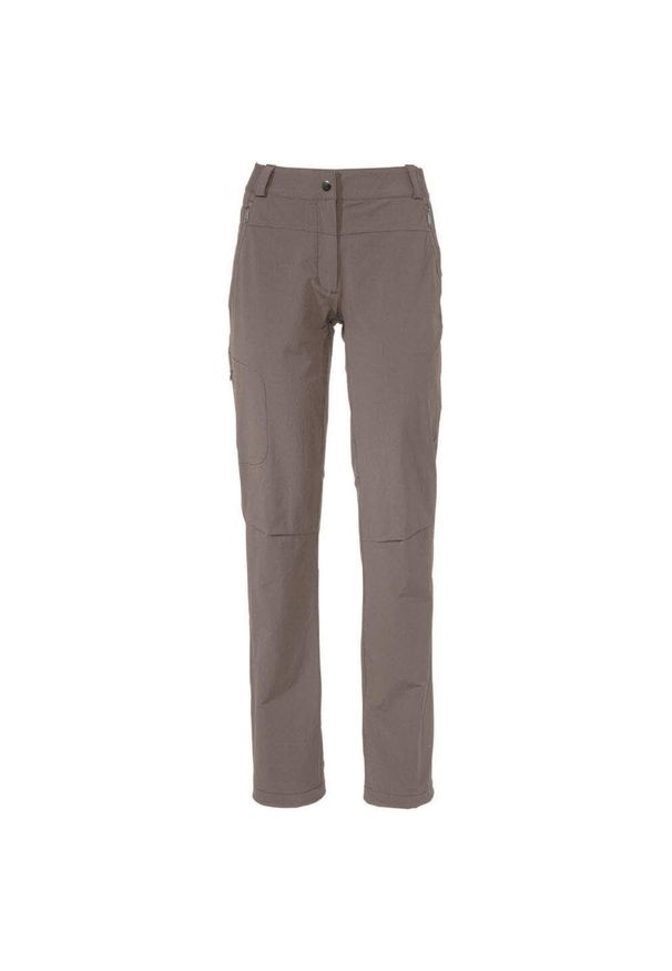 Vaude - Spodnie damskie VAUDE Farley Stretch III. Kolor: brązowy. Sezon: lato. Sport: turystyka piesza